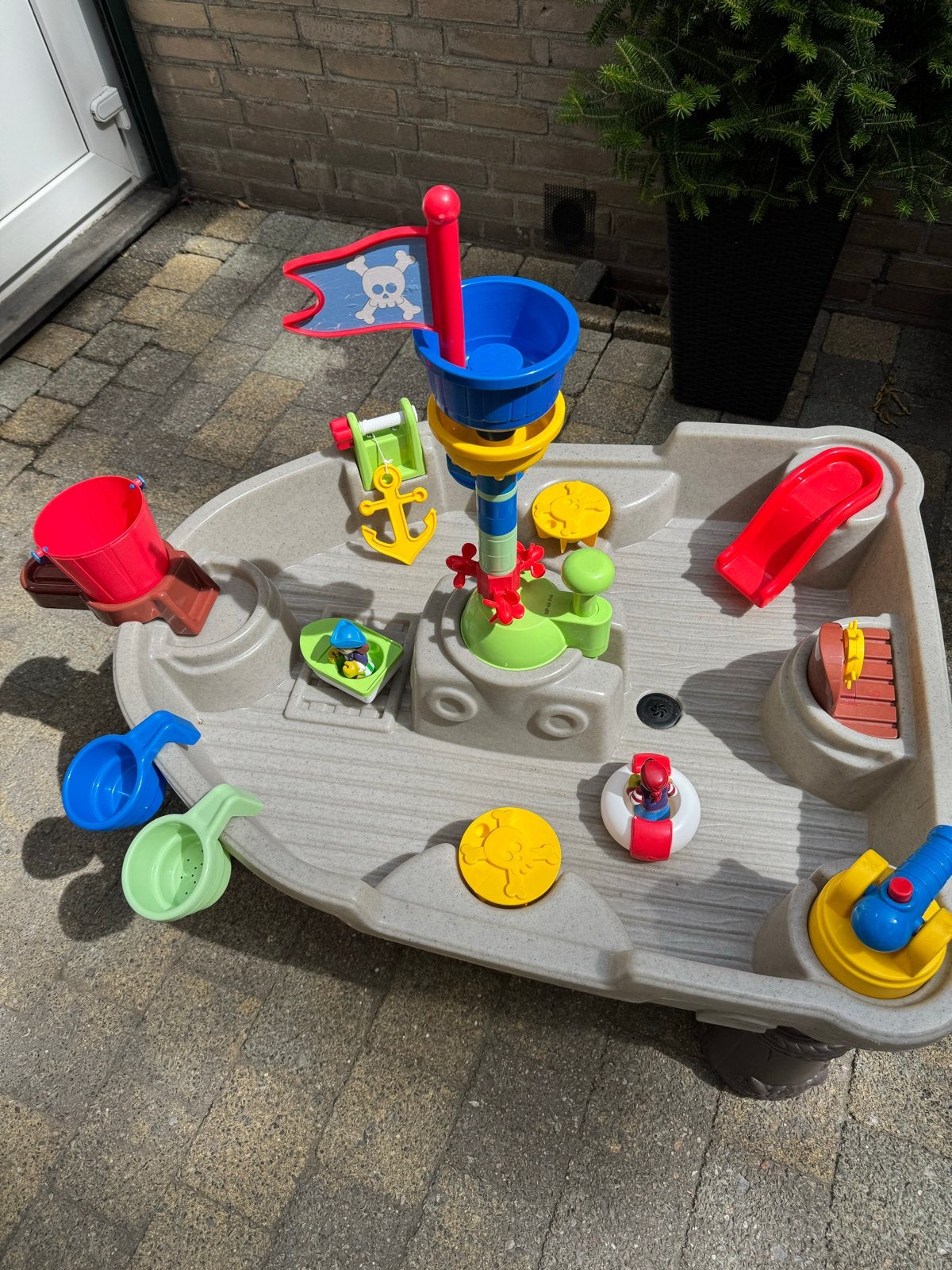 Little Tikes Water/Zandtafel Piratenboot - Zeer Goede Staat, Ophalen, Zo goed als nieuw
