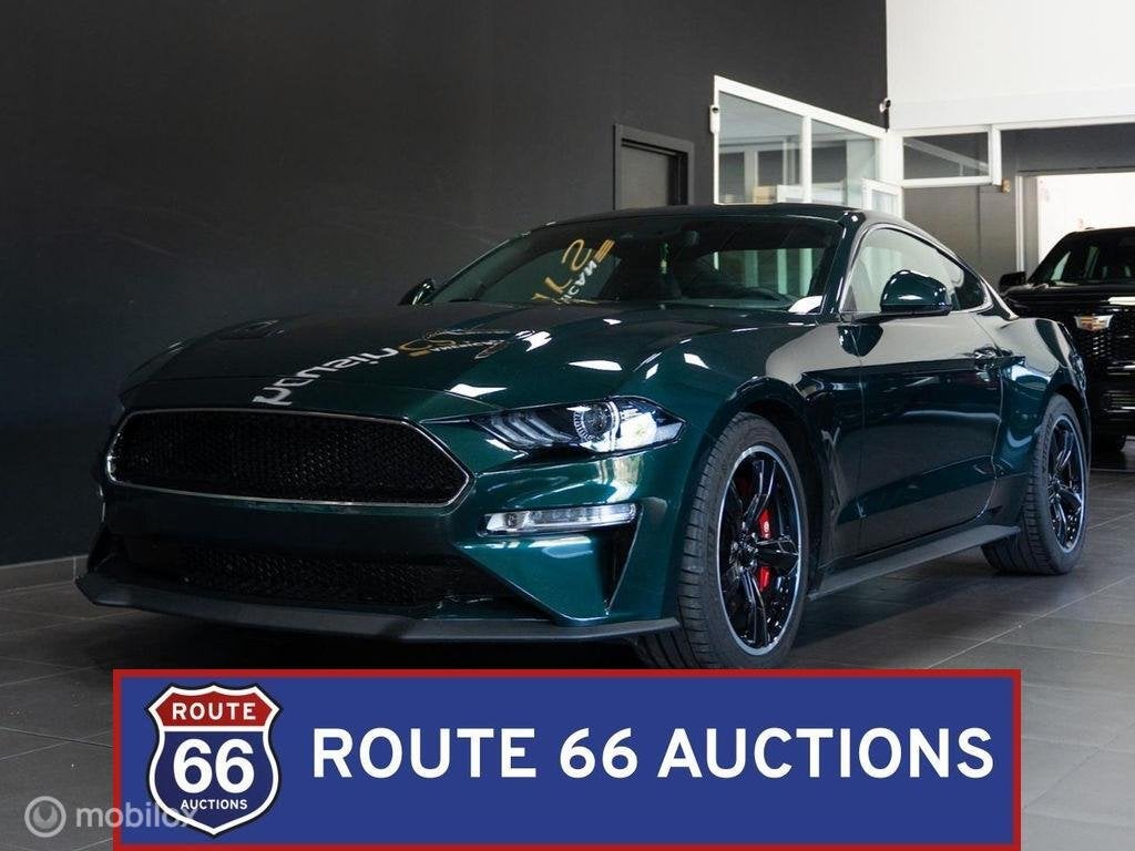 Ford Mustang Bullitt | 2020 | Route 66 Auctions, Gebruikt, Overige carrosserieën, Zwart, Bedrijf