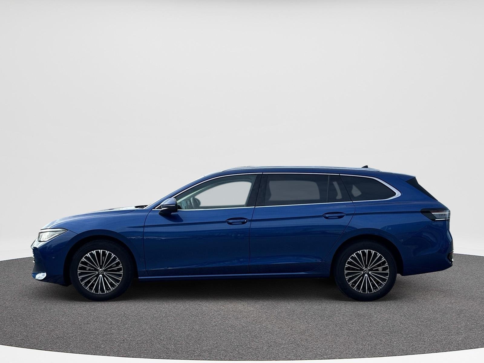 Volkswagen Passat Variant 2.0 TDI 110kW DSG7 Elegance | 150, Auto's, Gebruikt, Zwart, 4 cilinders, Blauw