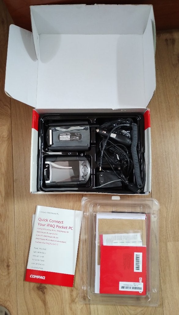 Compaq iPAQ H3870 — Complete Original Box Contents, Ophalen of Verzenden, Met stylus of aanraakpen, Windows Mobile, Nieuw