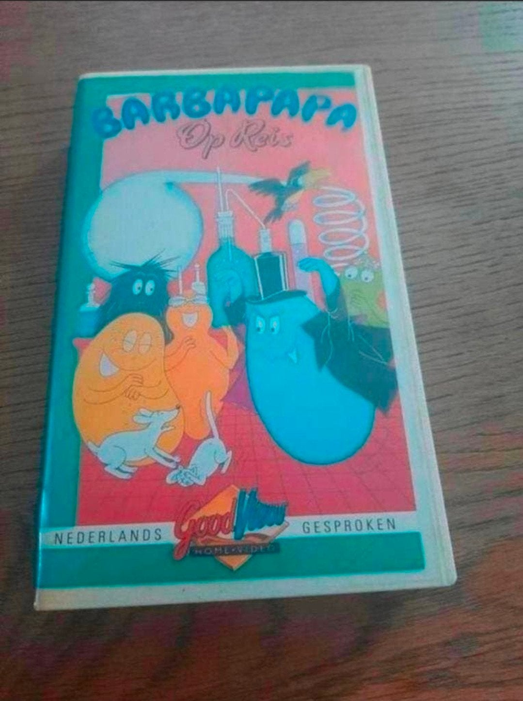 Barbapapa op Reis videoband., Gebruikt, Tekenfilm, Alle leeftijden, Ophalen of Verzenden