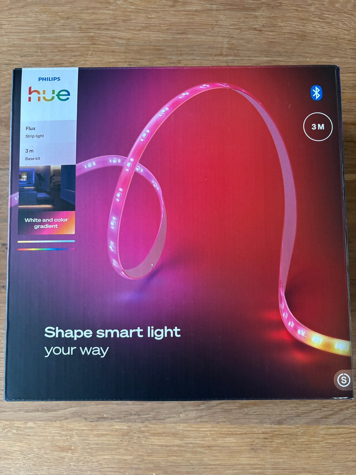 Philips Hue Flux Strip light 180 cm (restant van 3 meter), Ophalen of Verzenden, Nieuw, E27 (groot), Led-lamp