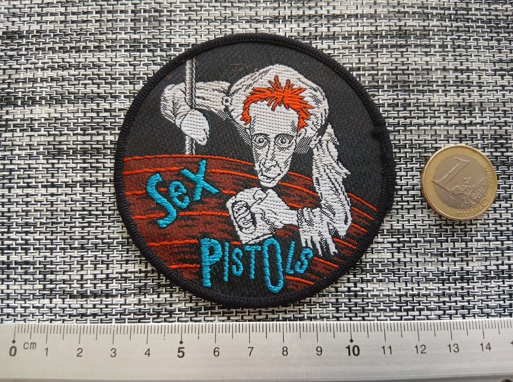 Sex Pistols vintage Johnny Rotten patch s340 punk, Ophalen of Verzenden, Nieuw, Kleding