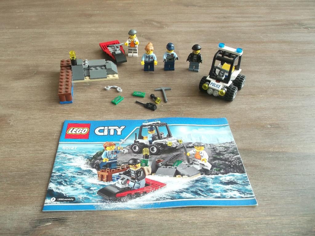 lego police 60127 prison island starter set (2016), Ophalen of Verzenden, Gebruikt, Complete set, Lego