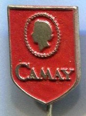 3 Camay Procter & Gamble zeep speldjes ( W_513), Ophalen of Verzenden, Zo goed als nieuw, Merk, Speldje of Pin