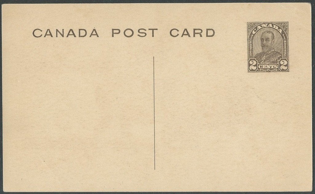 CANADA 1932 G.V. 2c. sepia Scenes Postcard, view = Buffalo, Verzenden, Postfris, Noord-Amerika