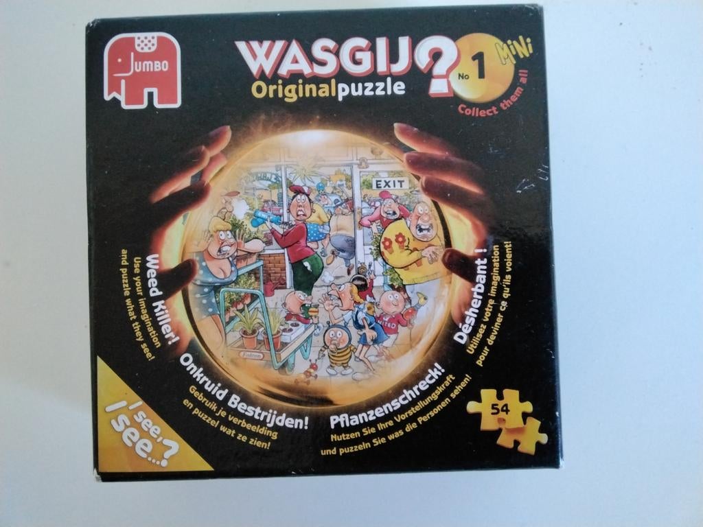 3 Wasgij Puzzeltjes - Mini Original, Christmas & Destiny, Ophalen of Verzenden