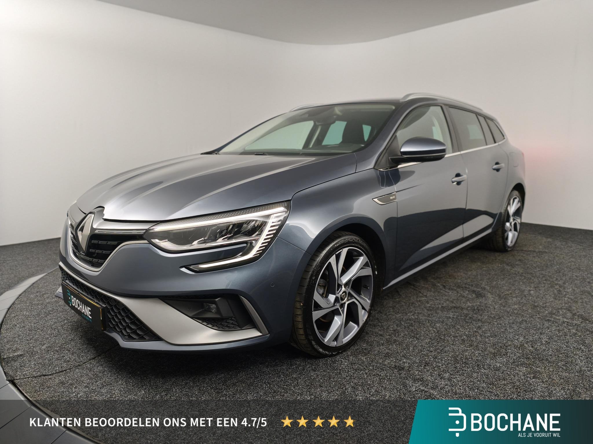 Renault Mégane Estate 1.6 E-Tech Plug-In Hybrid 160 R.S. Li, Auto's, Renault, Gebruikt, 4 cilinders, Met garantie (alle), Hybride Elektrisch/Benzine