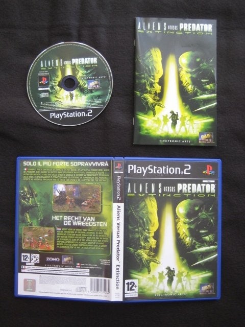 PS2 - Aliens vs Predator - Playstation 2, Spelcomputers en Games, Games | Sony PlayStation 2, Zo goed als nieuw, Strategie en Constructie