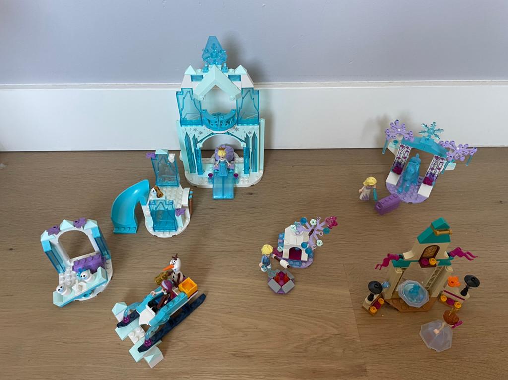 4 Lego sets Disney Frozen, Ophalen of Verzenden, Zo goed als nieuw