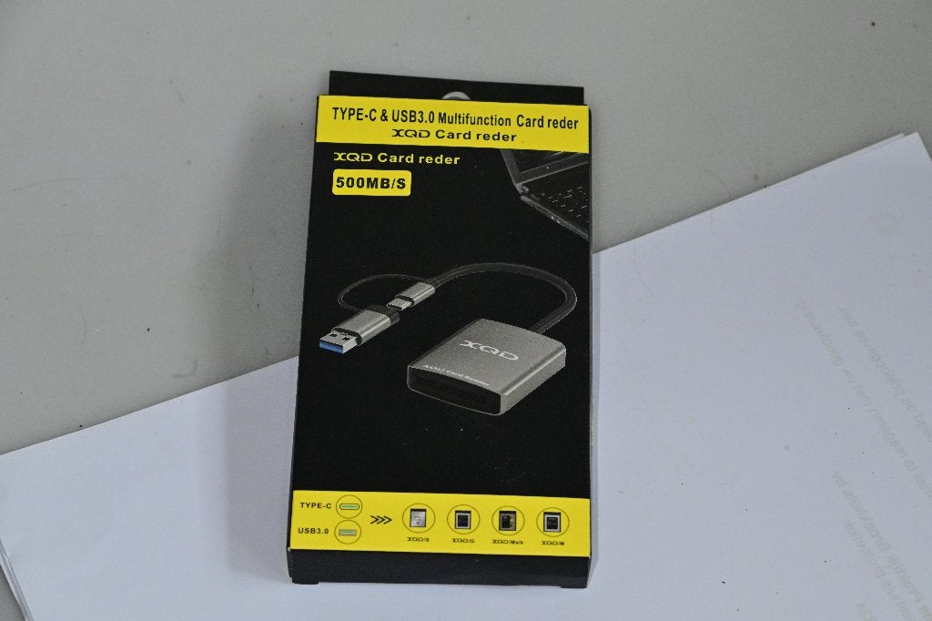 Cardreder xqd, Audio, Tv en Foto, Fotografie | Geheugenkaarten, Ophalen of Verzenden, Zo goed als nieuw, XQD, Fotocamera