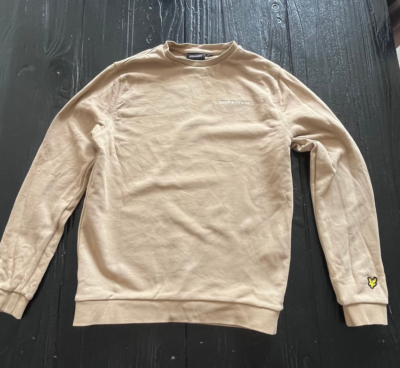Beige trui Lylle&Scott, Ophalen of Verzenden, Zo goed als nieuw, Overige maten, Beige