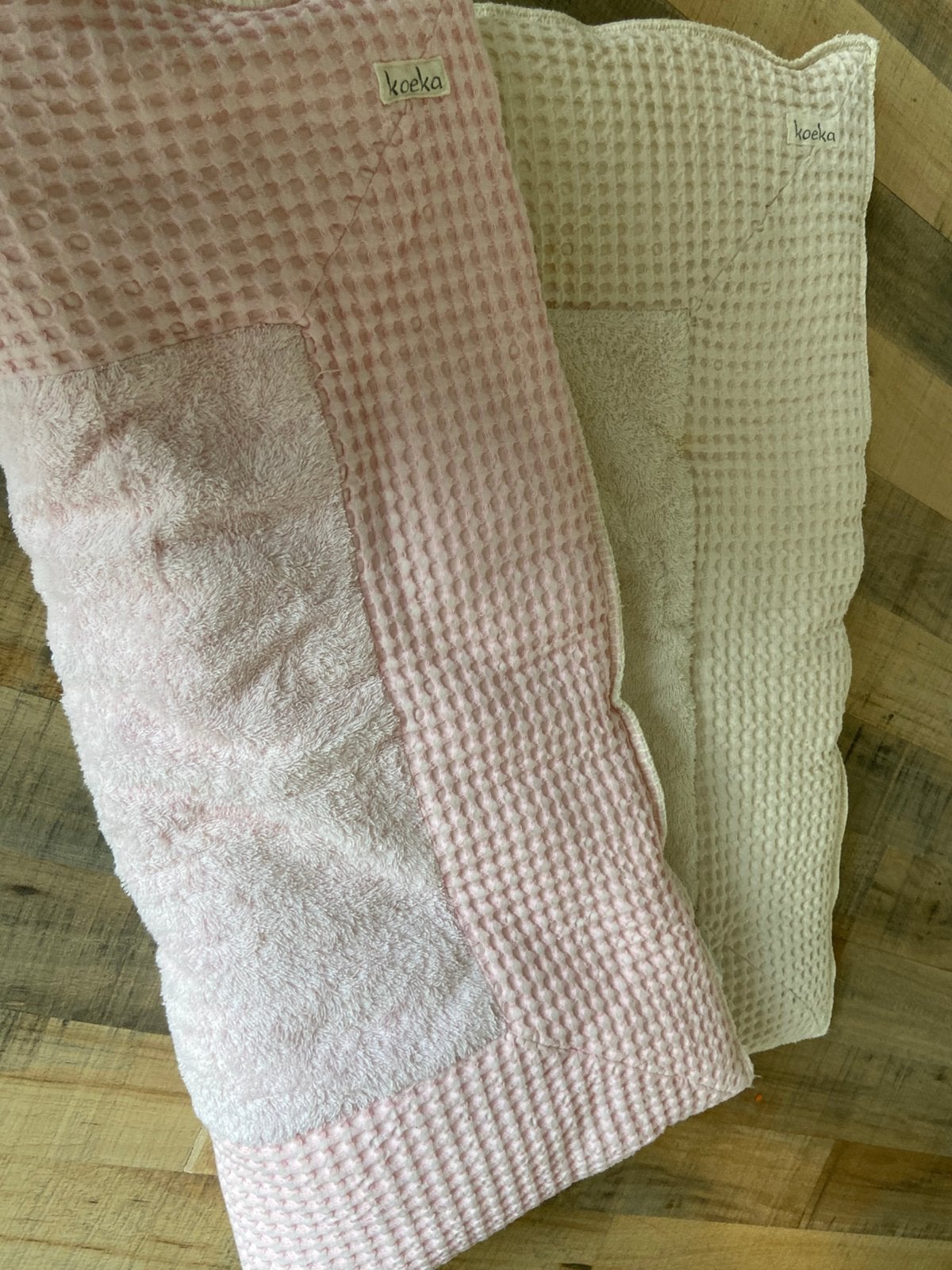Koeka boxkleed babyroze 75x95, Ophalen, Zo goed als nieuw, Boxkleed