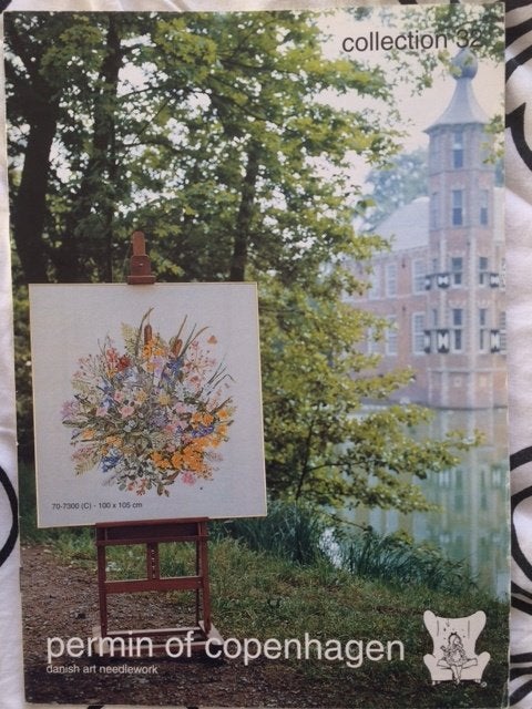 borduur catalogus Permin of Copenhagen nr 32, Ophalen of Verzenden, Zo goed als nieuw, Handborduren, Overige typen