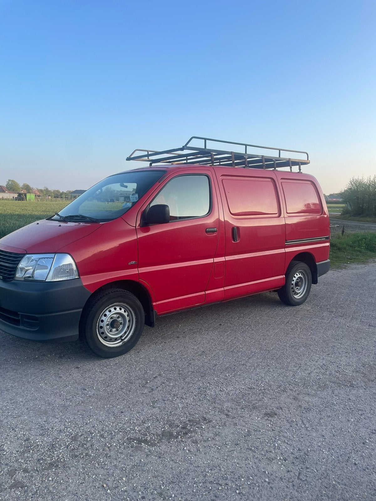 Toyota hiace d4D, Ophalen