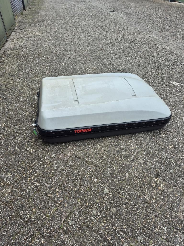 Nette dakkoffer met dakrails, Auto diversen, Dakkoffers, Ophalen, Gebruikt
