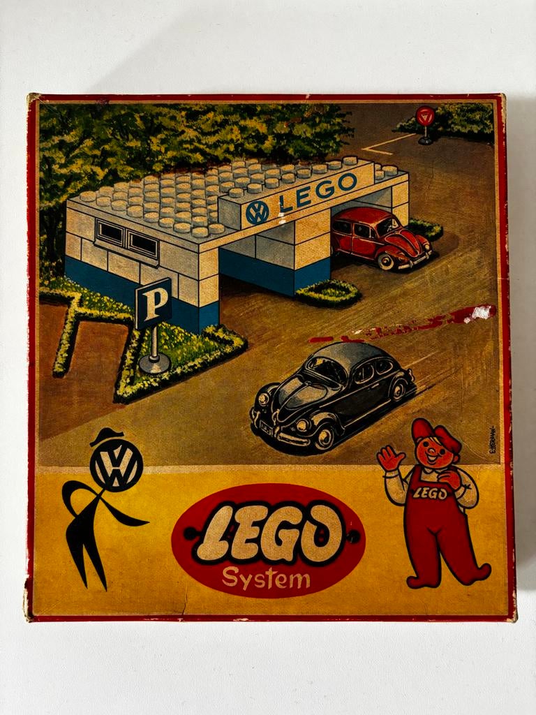 Vintage LEGO 306 Volkswagen Garage, Gebruikt, Overige thema's, Lego, Ophalen of Verzenden