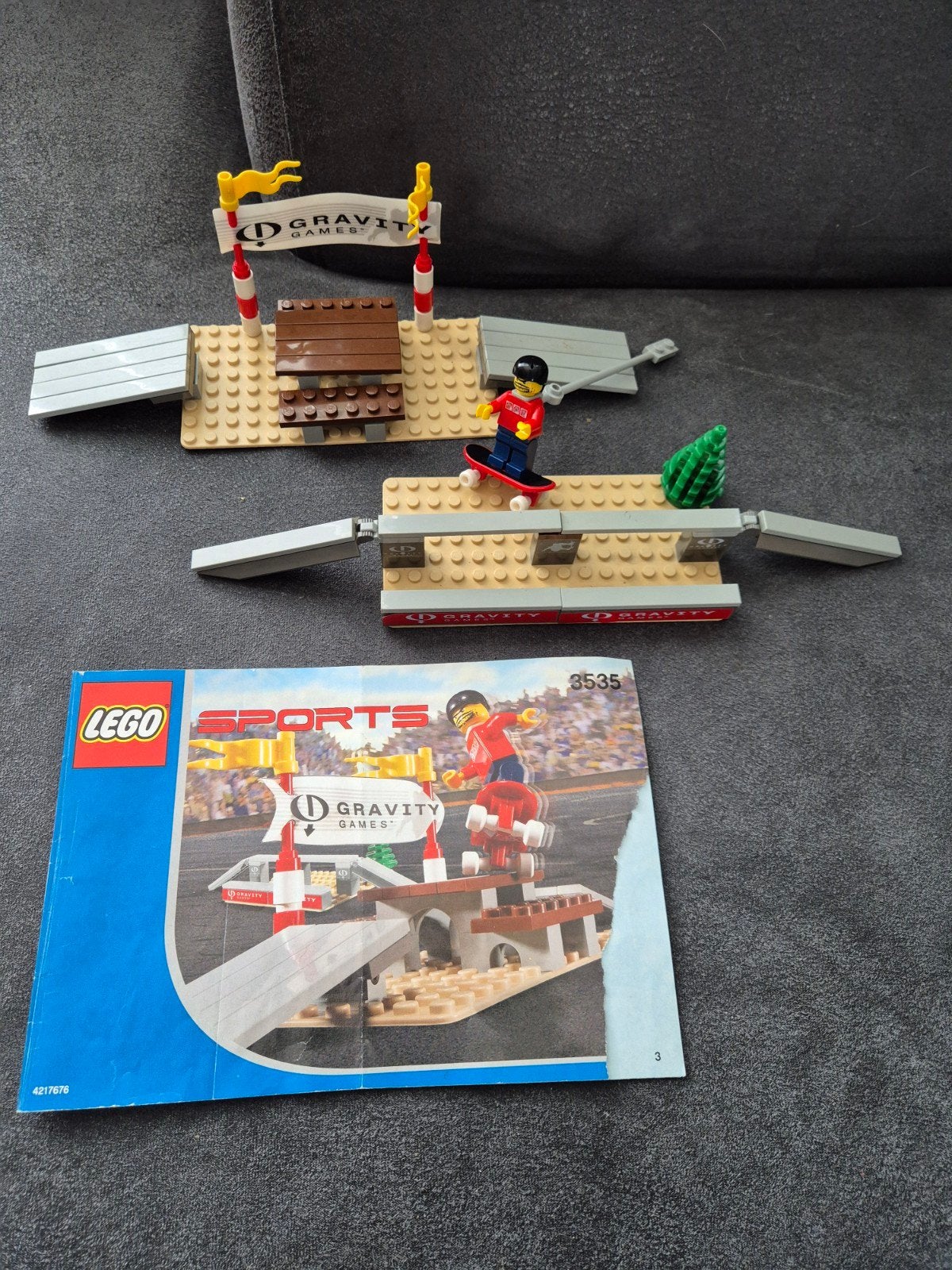 Lego Sports 3535 Gravity Games Skateboard Park, Ophalen of Verzenden, Gebruikt
