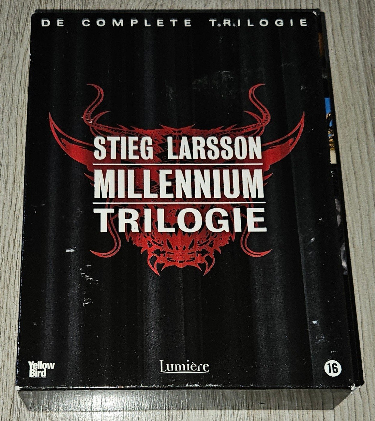 Stieg Larsson Millennium Trilogie - De Complete Trilogie DVD, Psychologische thriller, Gebruikt, Vanaf 16 jaar, Nederlands