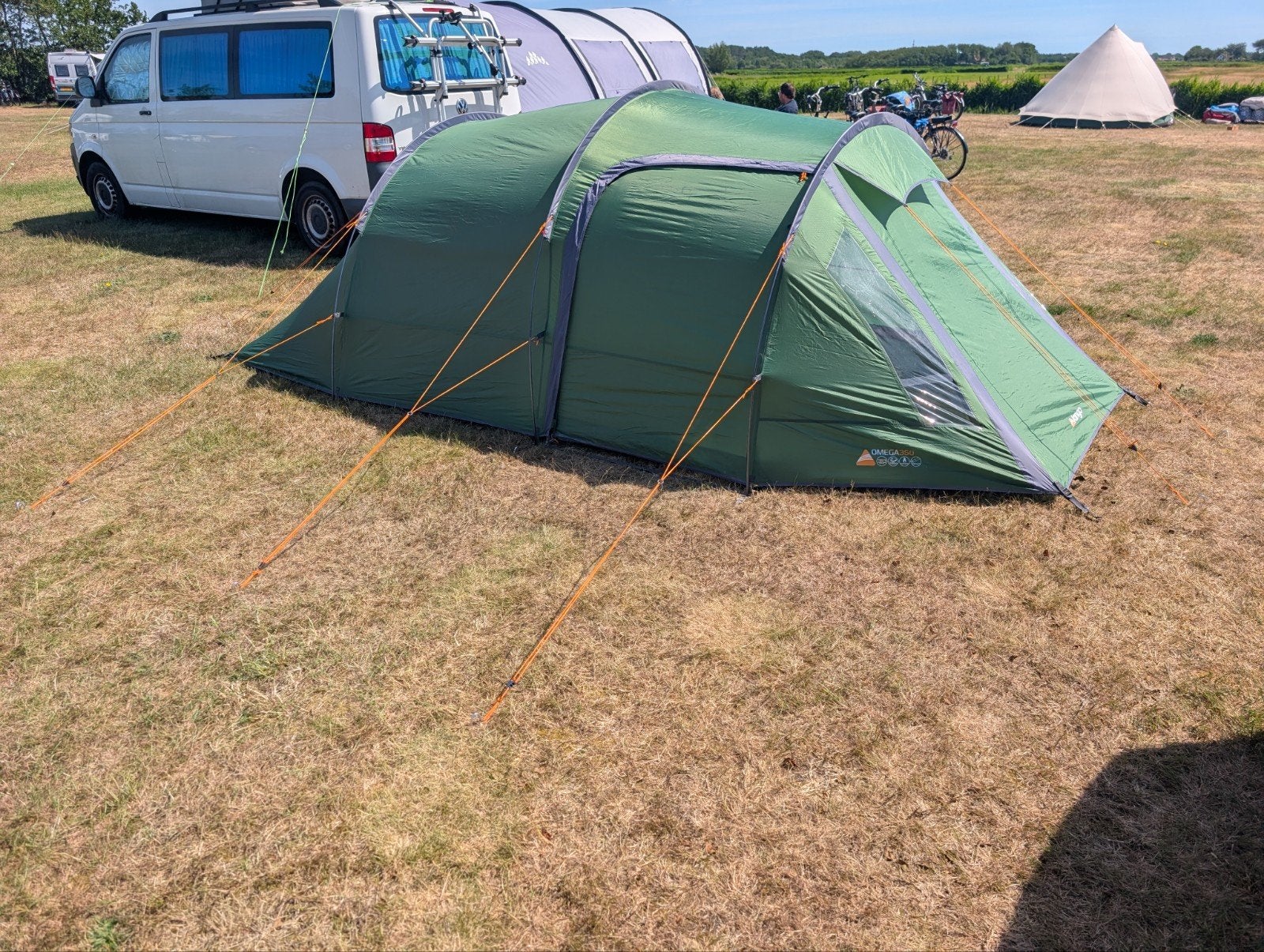 Vango Omega 350 Tent, Ophalen of Verzenden, Zo goed als nieuw, Tot en met 3