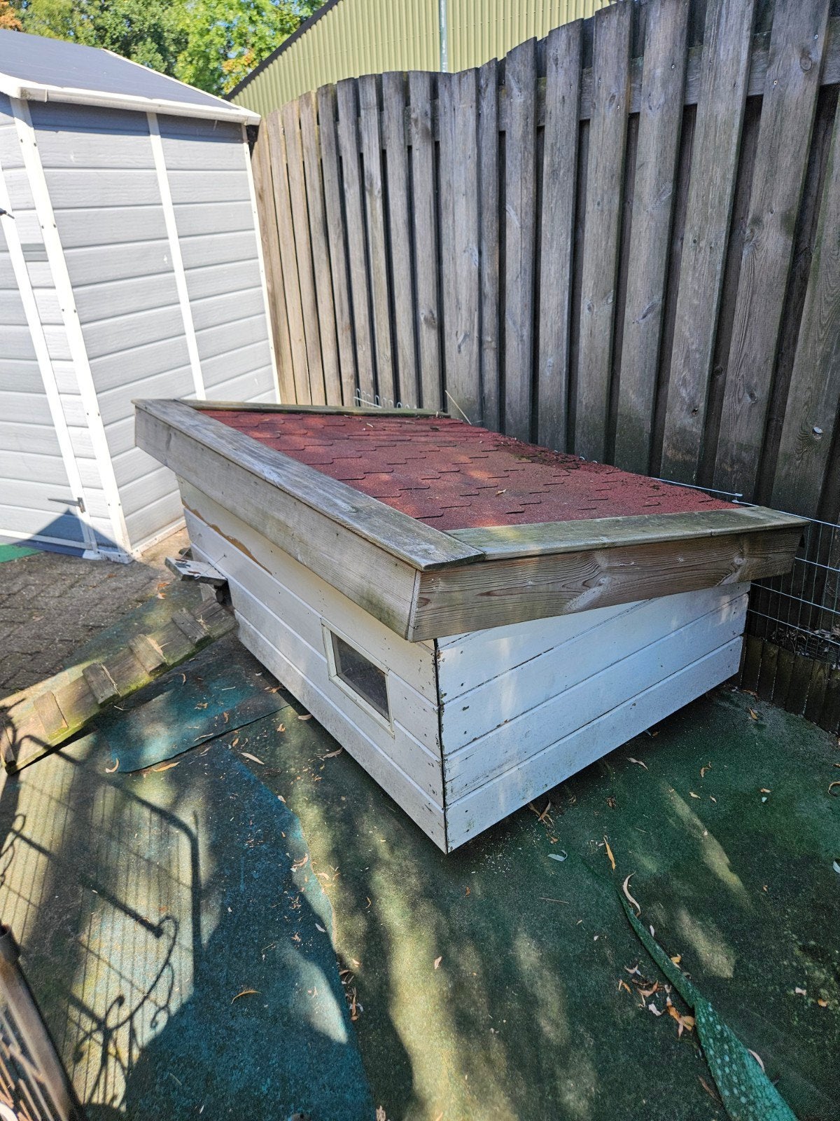 Buitenhok voor Cavia's, konijnen of kippen, Ophalen, 110 cm of meer, 90 cm of meer, Hok