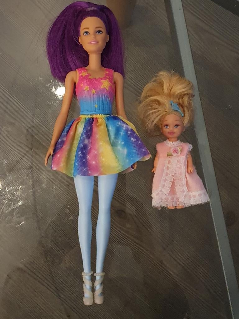 Mattel barbie en kind samen 5 euro, Ophalen of Verzenden, Pop