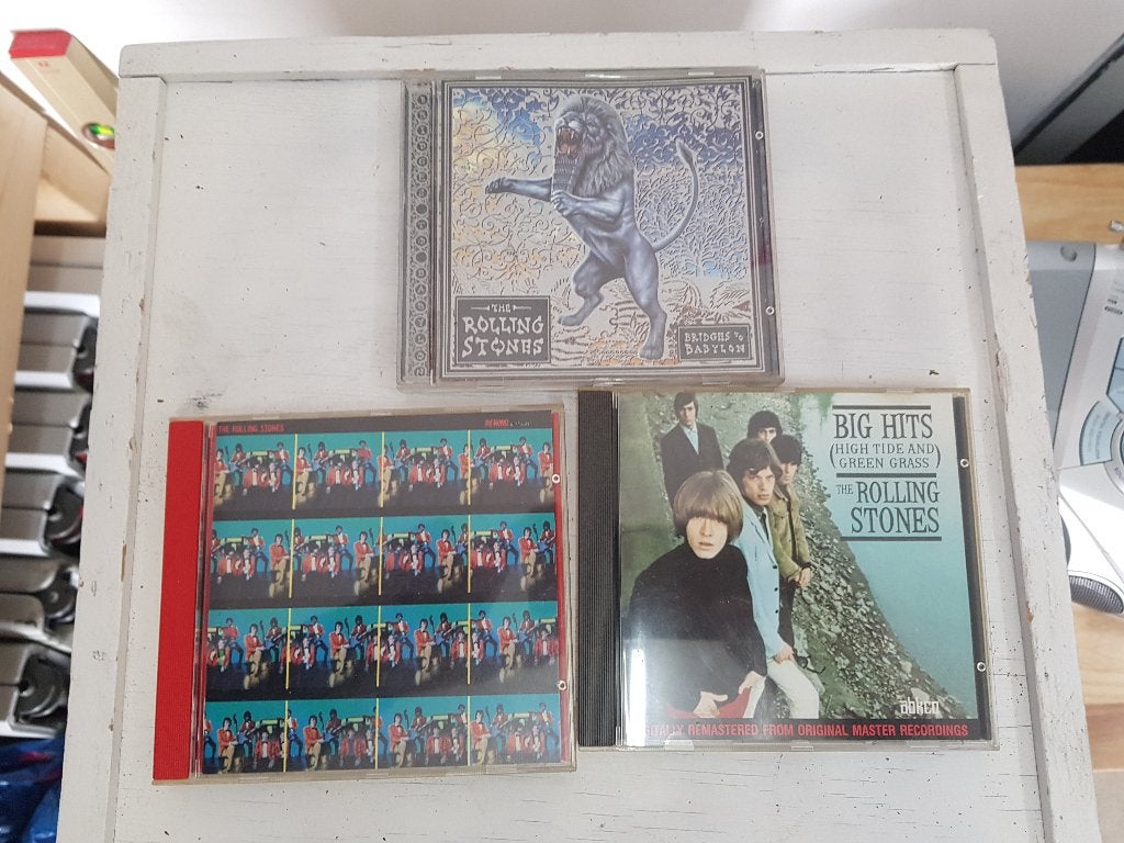 nieuwstaat 3x cd rolling stones, Ophalen of Verzenden, Zo goed als nieuw
