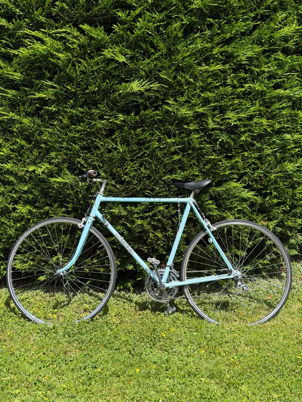 Mooie vintage racefiets met nieuwe versnellingen, Gebruikt, Staal, 53 tot 57 cm, Ophalen