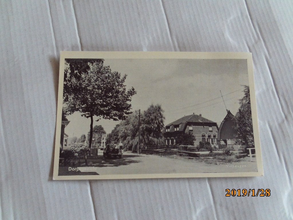 ansichtkaart vinkeveen dorpsgezicht, Ophalen of Verzenden, 1980 tot heden, Ongelopen, Utrecht