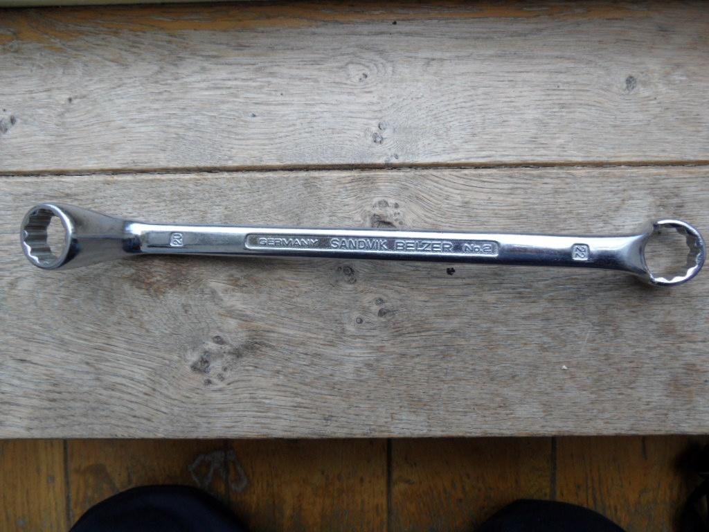 Sandvik Belzer No 2 20 22 ringsleutel, Ophalen of Verzenden, Zo goed als nieuw
