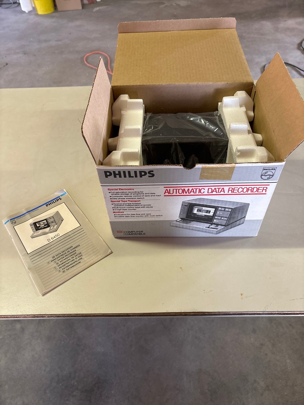 Philips D6450 Automatic Data Recorder - Nieuw in doos, Ophalen, Bandrecorder