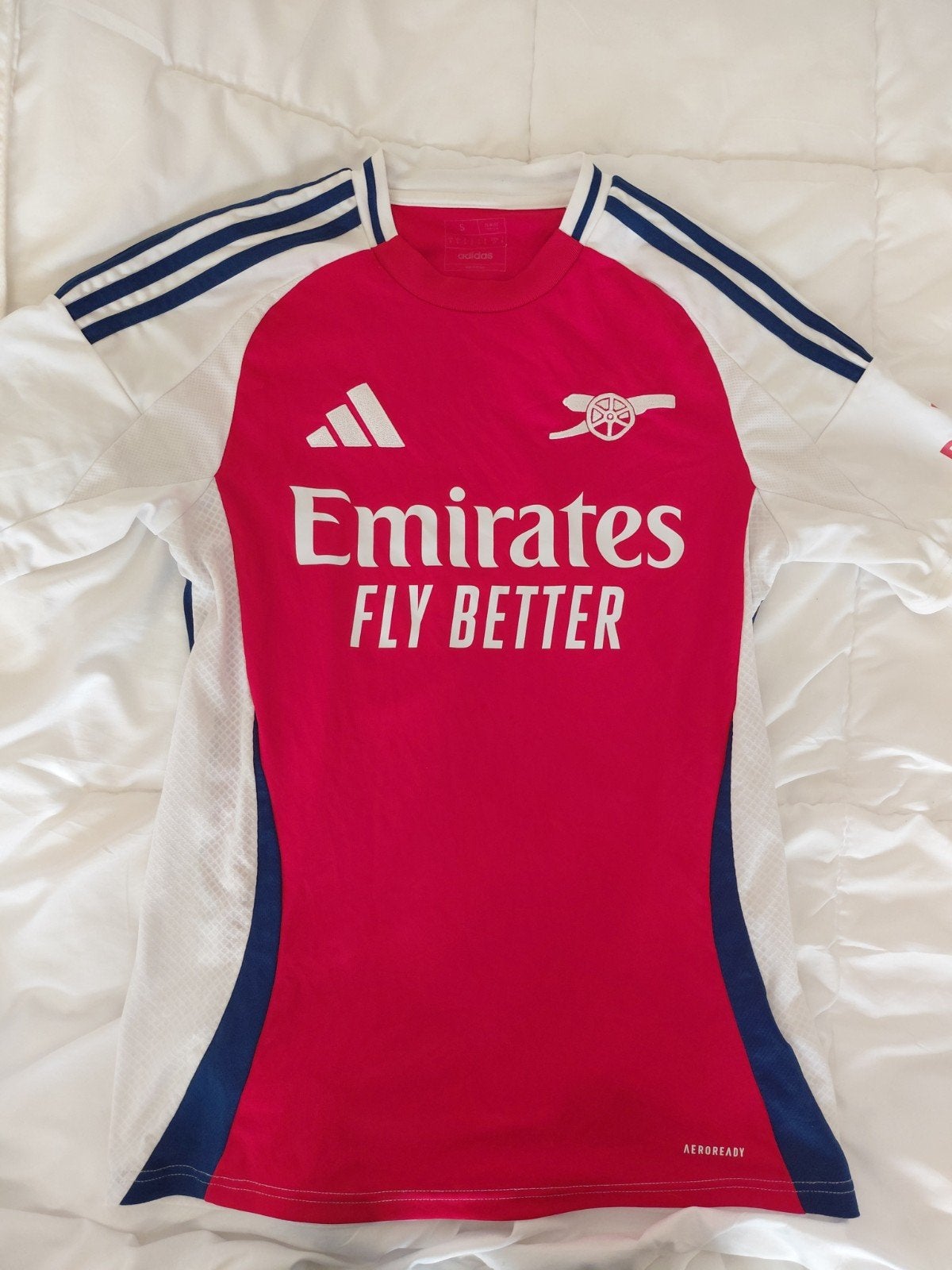 Arsenal shirt, Maat S, Maat S, Ophalen of Verzenden, Gebruikt, Shirt
