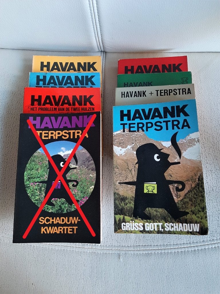 Havank/Terpstra: 6 boeken los te koop, zie omschrijving, Boeken, Ophalen of Verzenden, Gelezen, Havank/Terpstra