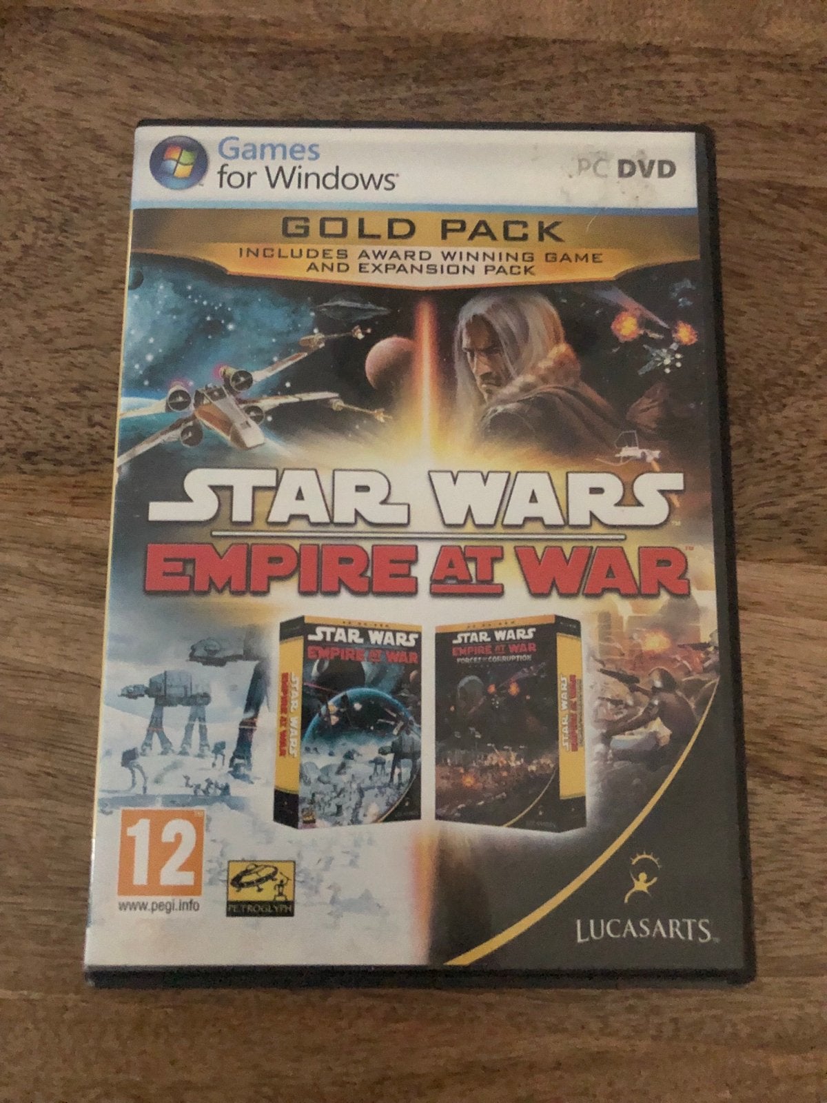 Star Wars Empire at War Gold Pack PC DVD, Gebruikt, 1 speler, Ophalen of Verzenden, Strategie en Constructie
