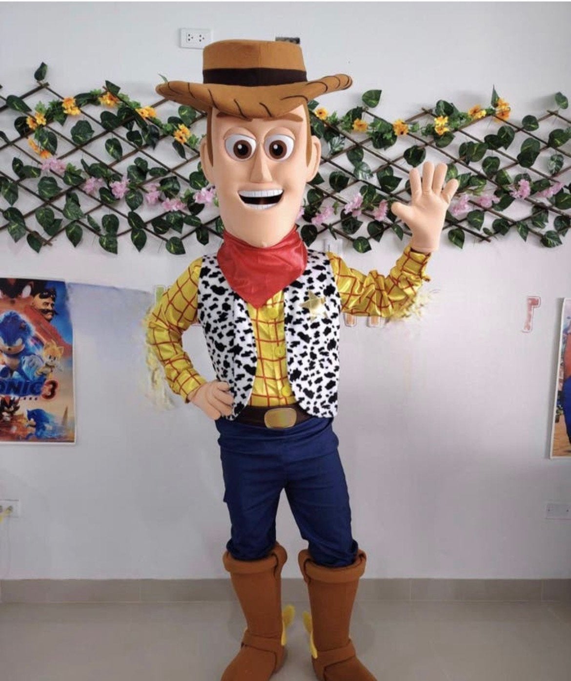 WOODY MASCOTTE VERHUUR, Ophalen of Verzenden, Nieuw, Verjaardag