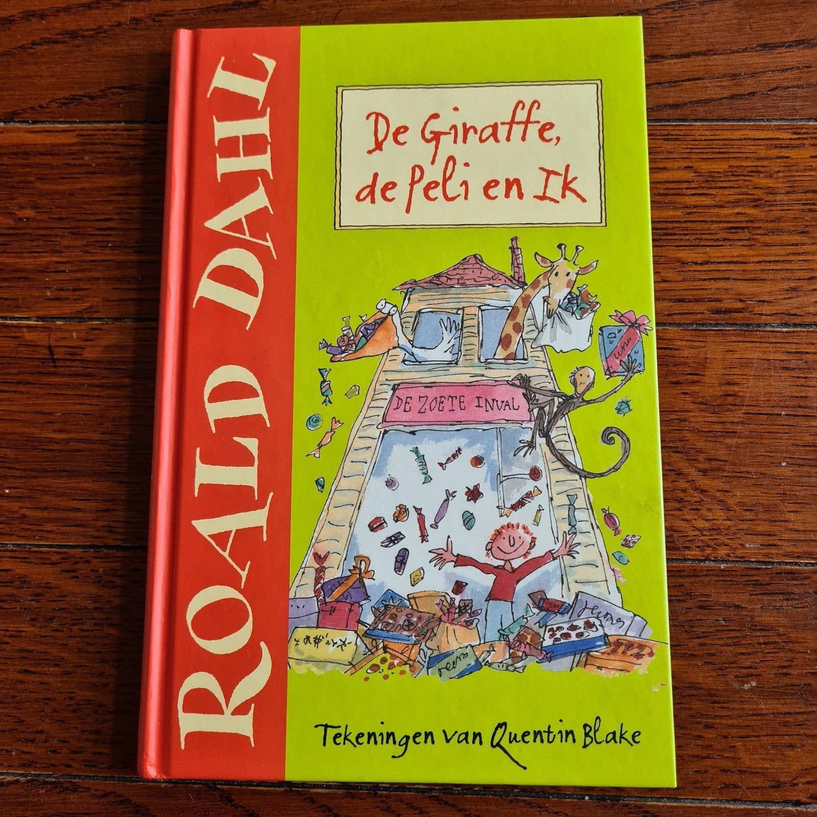 Roald Dahl - De Giraffe, de Peli en Ik, Roald Dahl, Fictie algemeen, Ophalen of Verzenden, Zo goed als nieuw