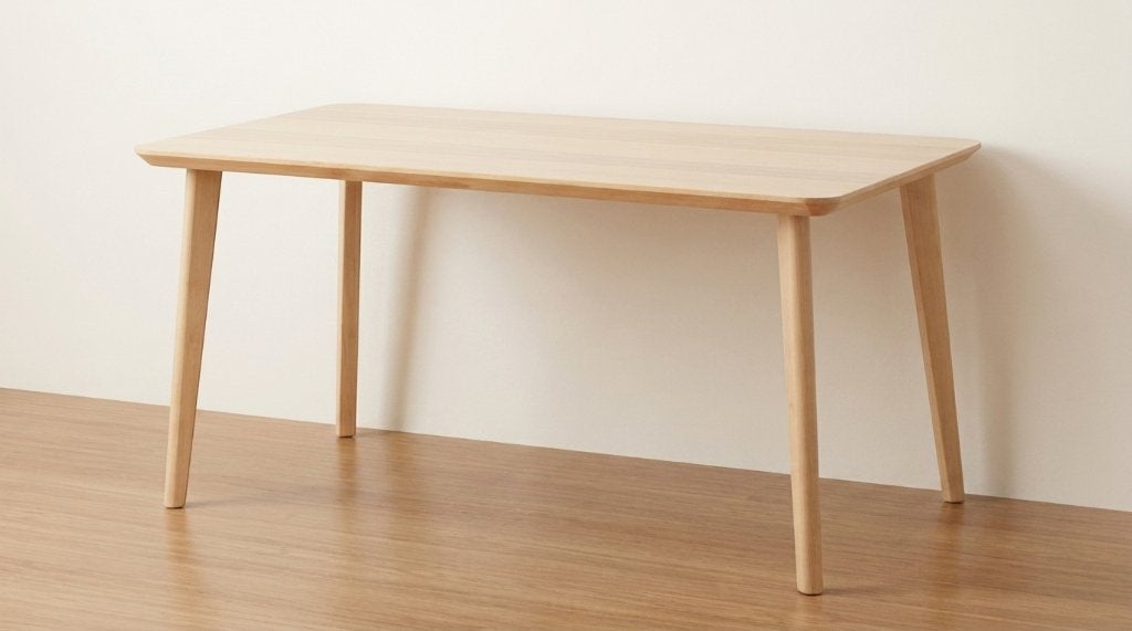 IKEA LISABO tafel 140 x 78 cm, Huis en Inrichting, Ophalen, 100 tot 150 cm, 50 tot 100 cm, Zo goed als nieuw