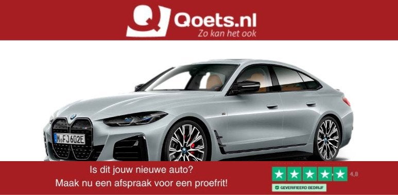 BMW i4 M50 High Executive 84 kWh M Sport Pro - Trekhaak - Pa, Auto's, BMW, 12 maanden, Leder, 2190 kg, Vierwielaandrijving