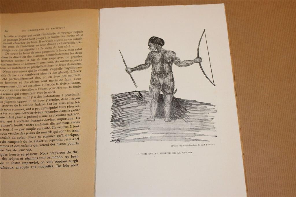 Knud Rasmussen [1929] — Leven met Onbekende Eskimo's, Ophalen of Verzenden, Gelezen, Europa