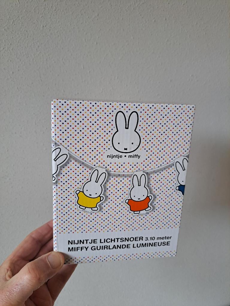 Nijntje led lichtsnoer 3.10 meter, Bambolino, kunststof, Ophalen of Verzenden, Zo goed als nieuw