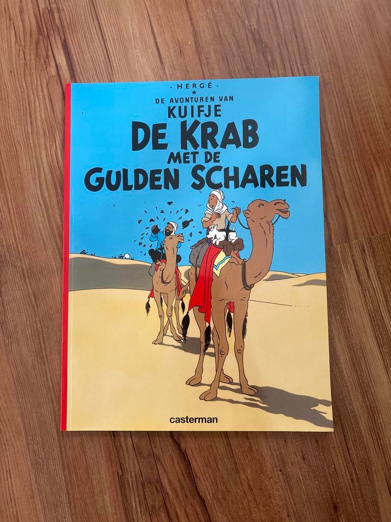 Kuifje: De Krab met de Gulden Scharen - Stripboek, Boeken, Eén stripboek, Ophalen of Verzenden, Gelezen