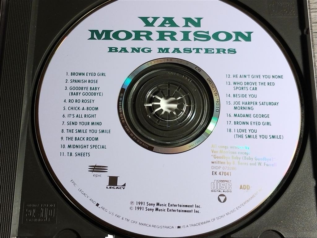 Van Morrison - Bang Masters, Cd's en Dvd's, Cd's | Jazz en Blues, Ophalen of Verzenden, Zo goed als nieuw, Jazz