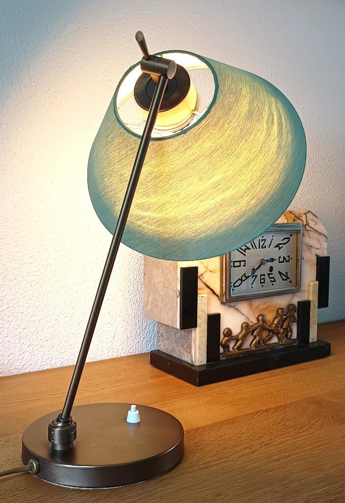 Design tafellamp met kogel gewricht (Unknown designer ), Ophalen of Verzenden, Gebruikt, Overige materialen