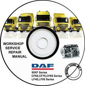 DAF TRUCK - WORKSHOP SERVICE REPAIR MANUAL, Verzenden