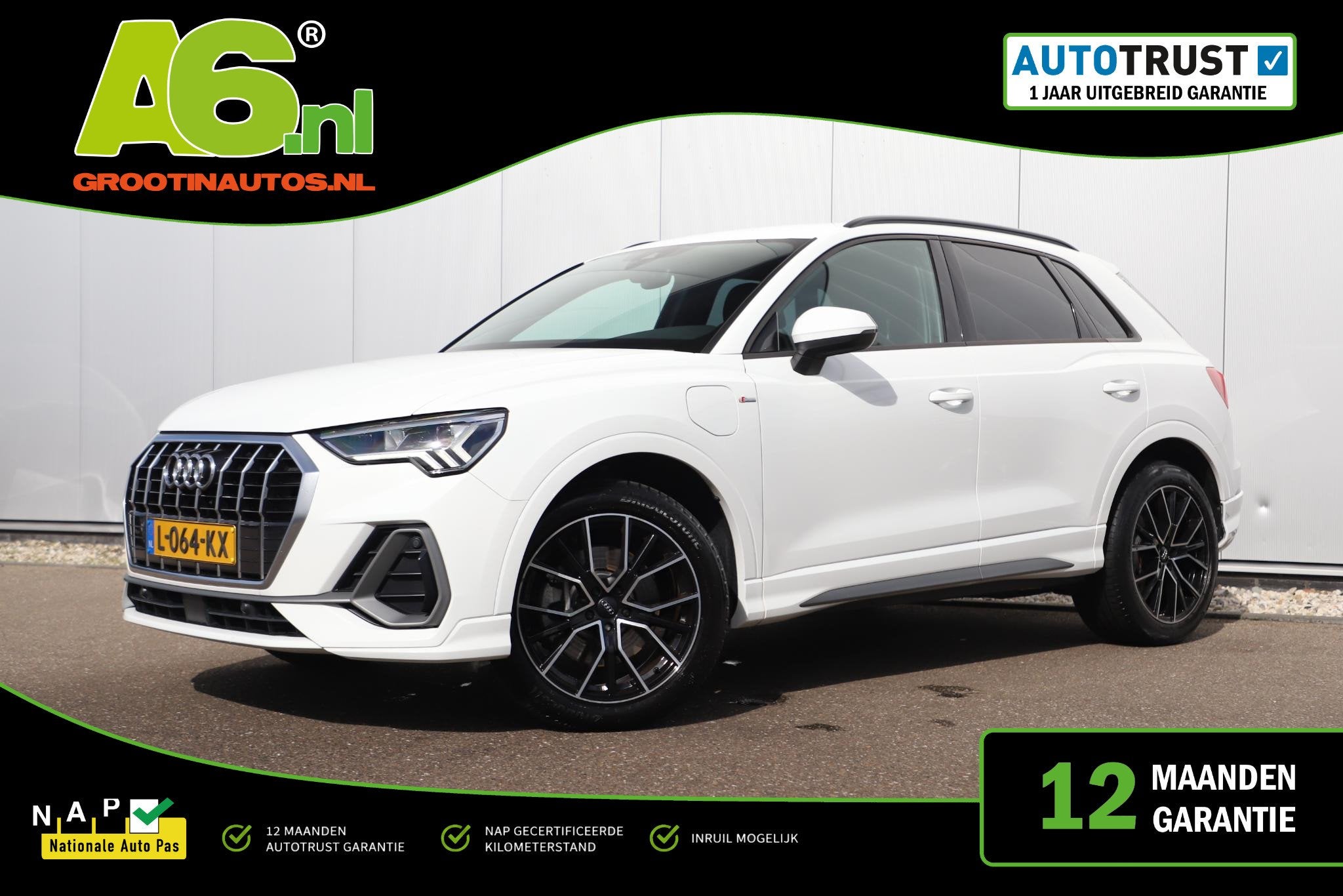 Audi Q3 45 TFSI e S edition Automaat 19 inch LMV Half Leder