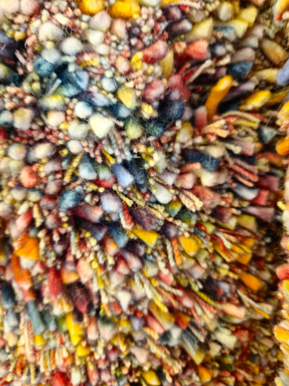 Brinker Salsa Vloerkleed 200x200 cm - Kleurrijk Wol