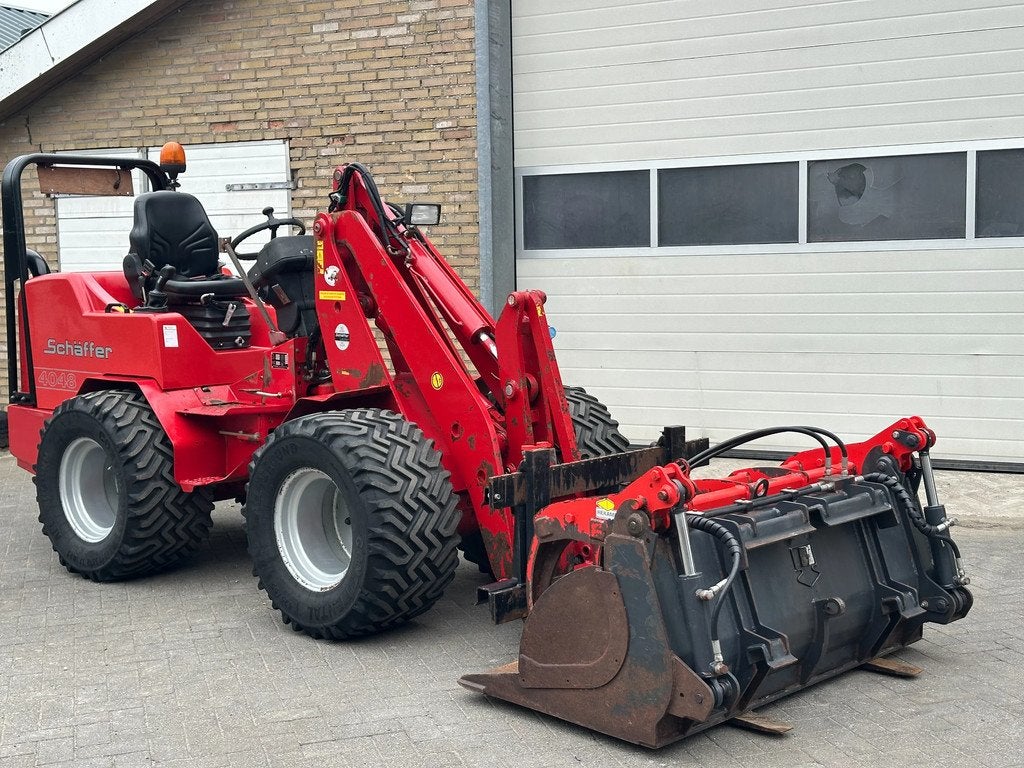 Schäffer 4048 (bj 2007), Wiellader of Shovel