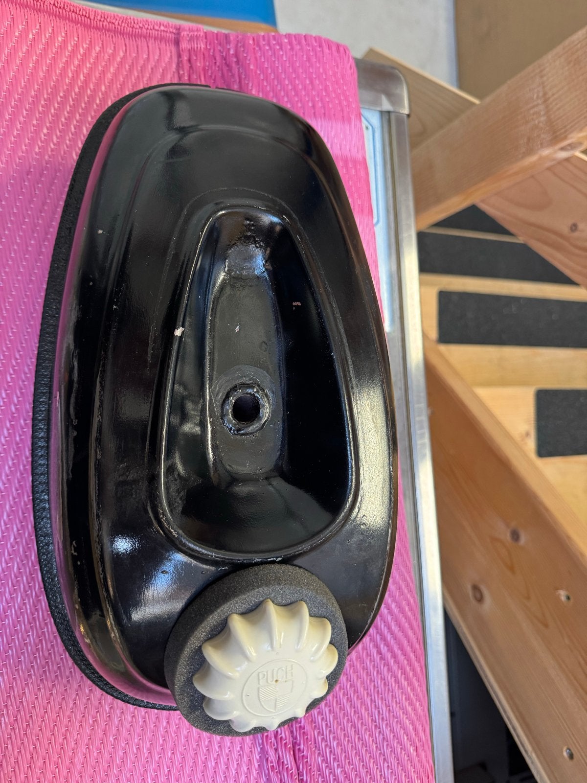 Puch MV 50 Benzinetank - Zwart, Ophalen of Verzenden, Gebruikt, Tank