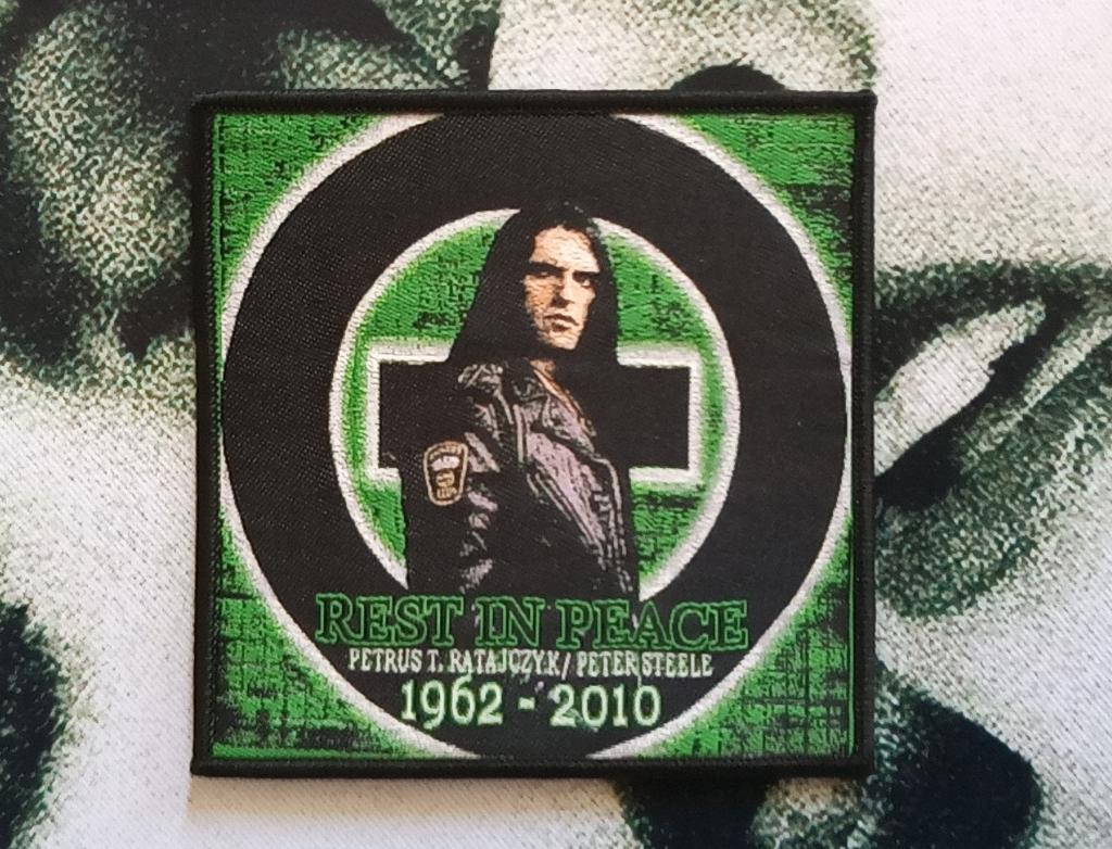 Type O Negative leuke rest in peace patch t209, Verzenden, Nieuw, Kleding