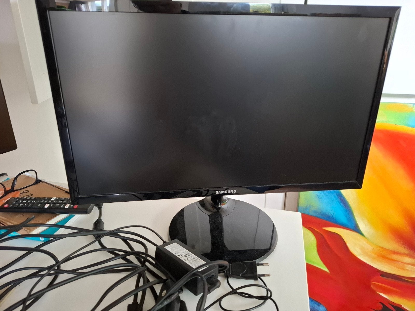 Samsung S22F350FHU 22 inch Full HD Monitor, Ophalen, Zo goed als nieuw, HDMI, Samsung